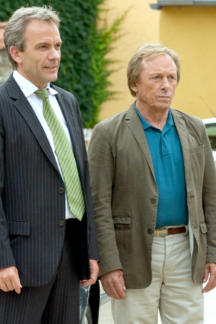Bis 2012 stehen Frielinghaus (l.) und Gärtner noch gemeinsam vor der Kamera. (c) ORF/ZDF